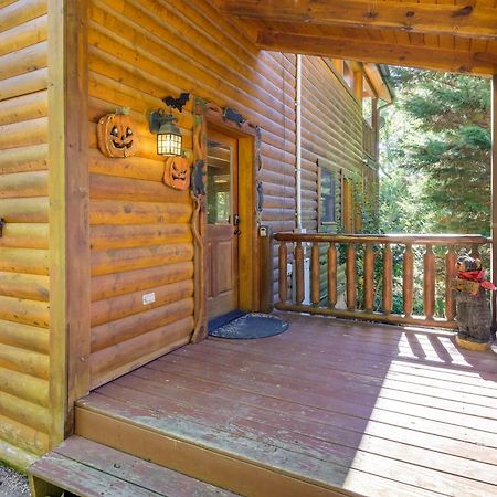 Secluded And Wooded Wears Valley Cabin With Fire Pit! Sevierville Exterior foto
