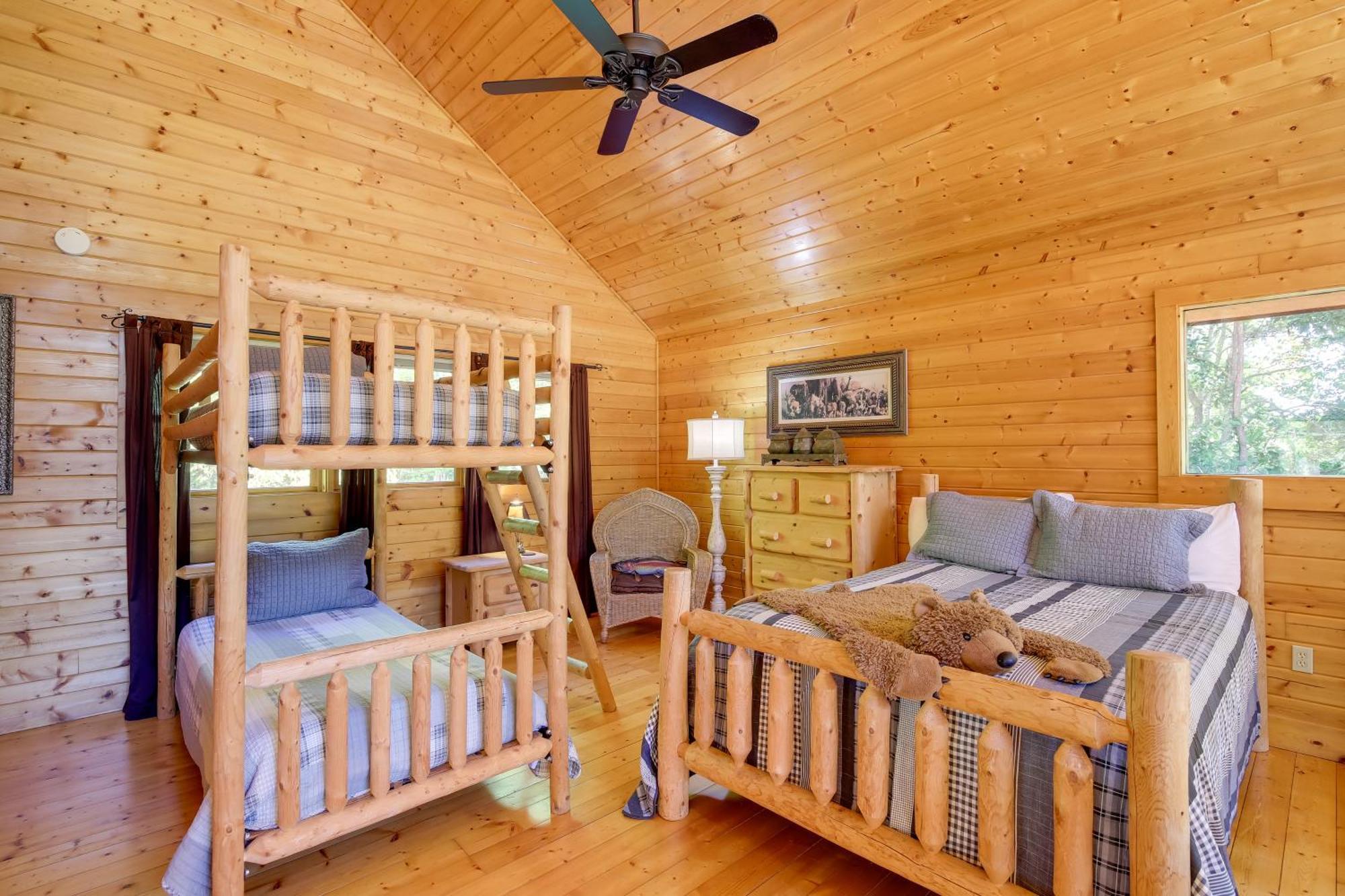Secluded And Wooded Wears Valley Cabin With Fire Pit! Sevierville Exterior foto