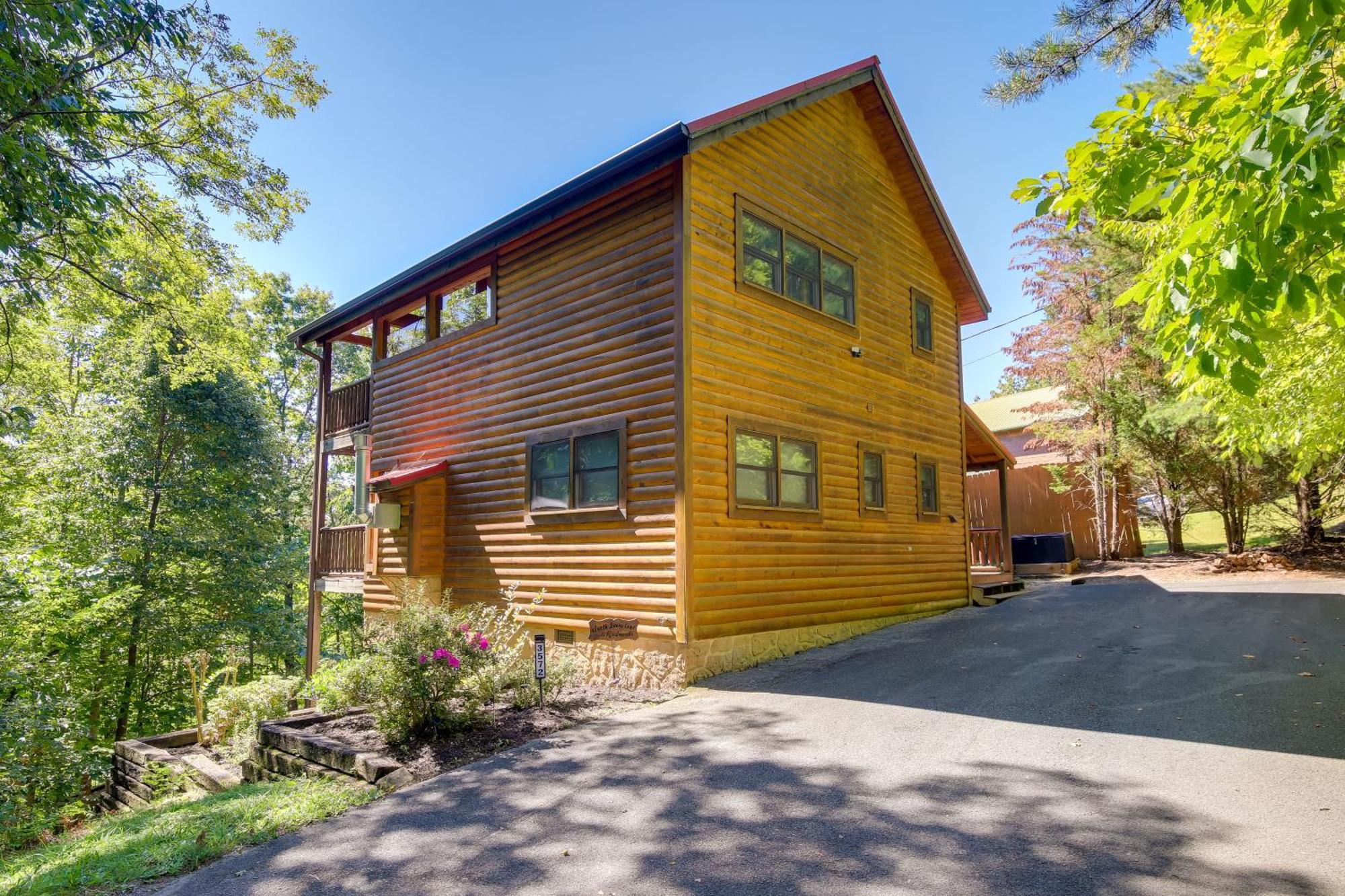 Secluded And Wooded Wears Valley Cabin With Fire Pit! Sevierville Exterior foto