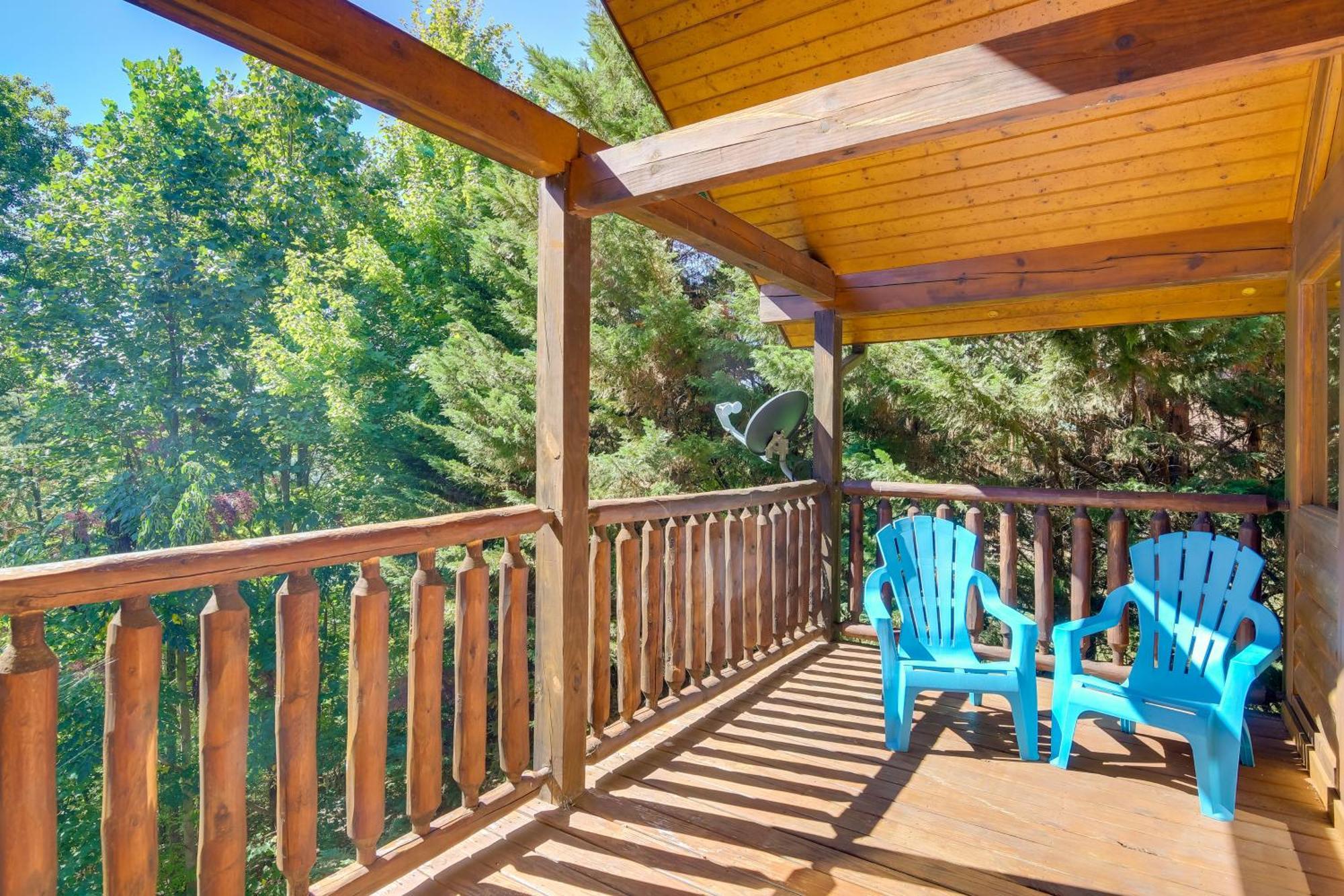 Secluded And Wooded Wears Valley Cabin With Fire Pit! Sevierville Exterior foto